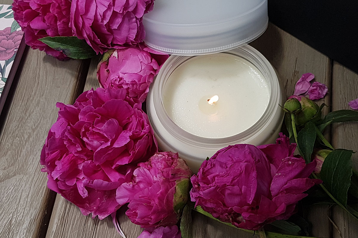 Peony candle | Moutan Shop